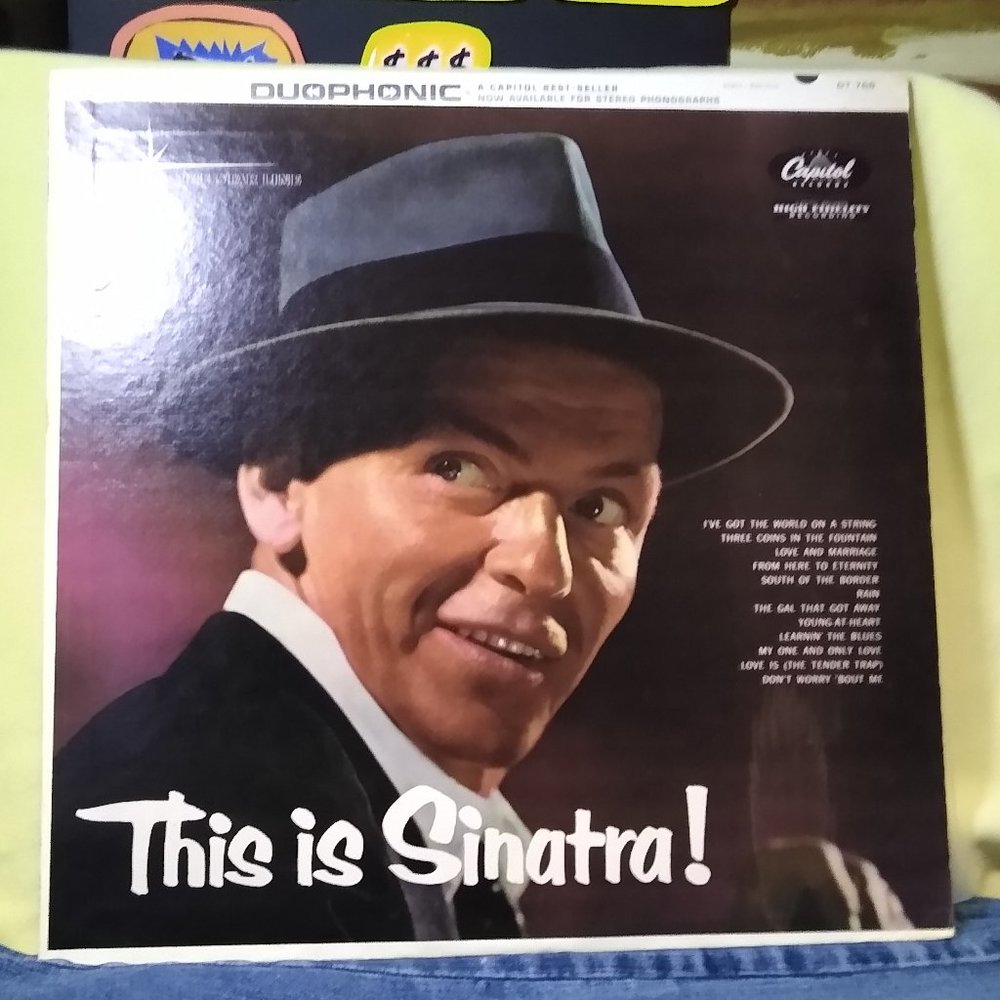 Frank Sinatra This Is Sinatra 1963 Black Label Version Vinyl Record MINTY